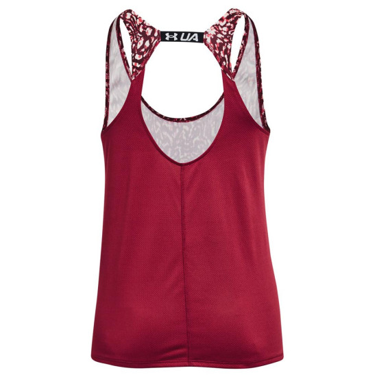 Under Armour Γυναικεία αμάνικη μπλούζα UA Fly By Printed Tank Under Armour Γυναικεία αμάνικη μπλούζα UA Fly By Printed Tank